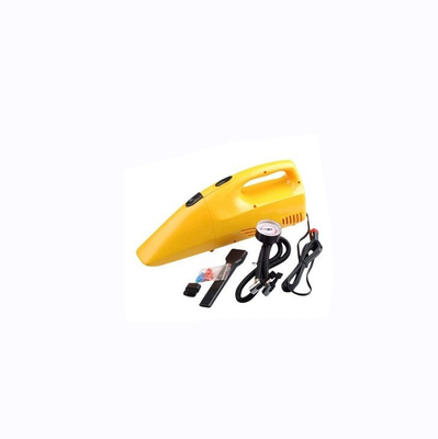 Κίτρινη φορητή ηλεκτρική σκούπα αυτοκινήτων με το συνεχές τσιγάρο ελαφρύτερο 35w 12v - 60w