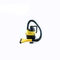 Πλαστική αυτόματη ηλεκτρική σκούπα, αυτοκίνητο 1.25kgs που καθαρίζει το λογότυπο cOem ηλεκτρικών σκουπών