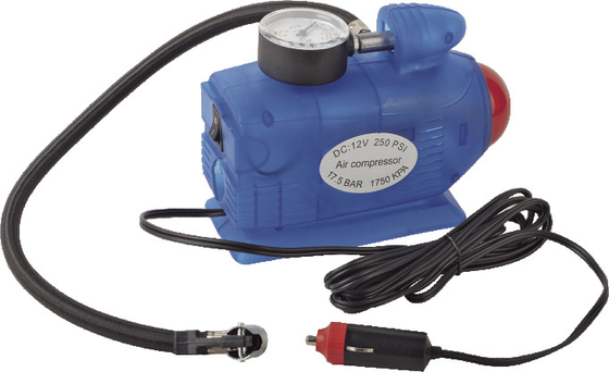 Μπλε μορφή 3 γρήγορος πληθωρισμός 12V πυραύλων αεροσυμπιεστών αυτοκινήτων Mesure πίεσης λαμπτήρων In1