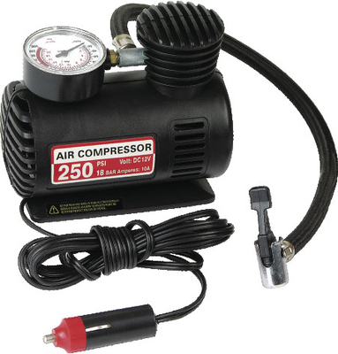 Ανθεκτικός αεροσυμπιεστής αυτοκινήτων DC12V με το ON/OFF διακόπτη εξουσιοδότηση ενός έτους