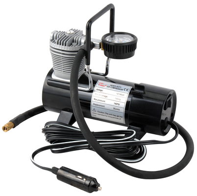 Ηλεκτρικός αεροσυμπιεστής 150 PSI οχημάτων αυτοκινήτων μετάλλων YuRui YF661B με το ελαφρύτερο CE τσιγάρων