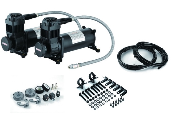 Καλή τιμή. Cars Air Suspension Compressor Durable 12v Air Compressor With Tank Black σε απευθείας σύνδεση