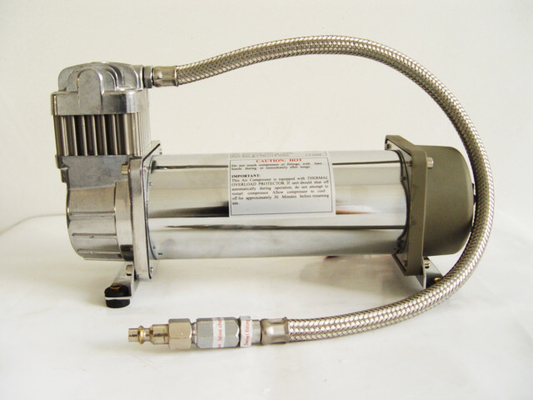 150PSI βαρέων καθηκόντων φορητός συμπιεστής 12v κλονισμού αέρα χρωμίου 1.75CFM με τη δεξαμενή αέρα