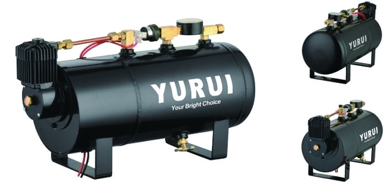 Yurui8006 2 σε 1 συμπιεστών οριζόντια δεξαμενή 140psi αέρα 1 γαλονιού φορητή