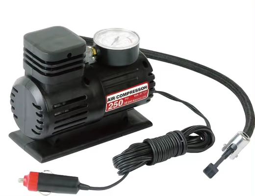 Μίνι αυτοκινητόπνευματικό συμπιεστή 12V πλαστικό φορητό ανεμιστήρα ελαστικών Μίνι αεροσυμπιεστή για αυτοκίνητο