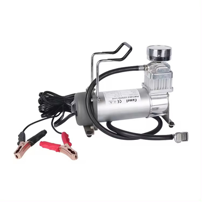Φορητός μονόκύλινδρος OffRoad DC12V Μεταλλικός βαρέος αεροσυμπιεστής με μετρητή