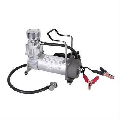 Φορητός μονόκύλινδρος OffRoad DC12V Μεταλλικός βαρέος αεροσυμπιεστής με μετρητή