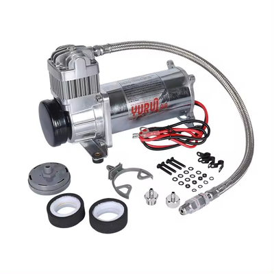 Τροχαίο Offroad Μεταλλικό Air Ride Πνευματικό Dc12v Αυτοκινητόσυμπιεστή αέρα με αντλία ανάρτησης δεξαμενής