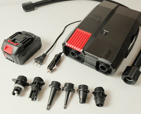 12V ηλεκτρική αντλία υποστήριξης με μπαταρία και AC110V-220V μακροχρόνια εργασία 20psi με οθόνη