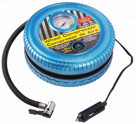Πλαστικός DC12v ελαστικός αεροσυμπιεστής αυτοκινήτου για αναπτήρα αυτοκινήτου