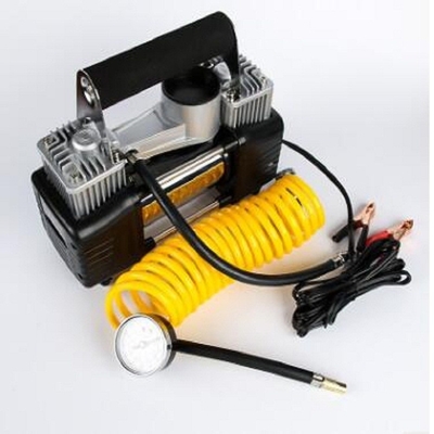 Διπλοί αεροσυμπιεστές YF662B 180w 150psi οχημάτων κυλίνδρων στο ασημένιο χρώμα