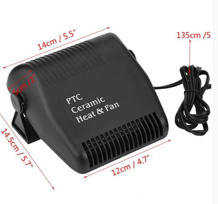150w 12v μίνι φορητή αυτοκινήτων μακριά οικονομικά ενεργή ζωή χρώματος θερμαστρών ηλεκτρική μαύρη