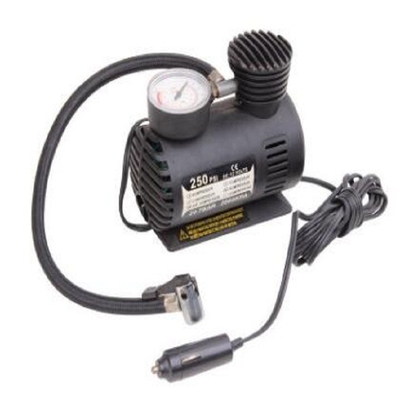 Καλή τιμή. Συνεχές ρεύμα 12v 250psi αεροσυμπιεστών οχημάτων κλονισμού με το ελαφρύτερο βούλωμα τσιγάρων σε απευθείας σύνδεση