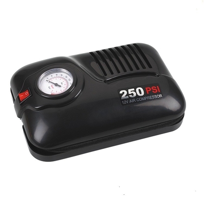 250psi πλαστικό υλικό αεροσυμπιεστών αυτοκινήτων, 2 σε 1 συνεχές ρεύμα 12v αεροσυμπιεστών οχημάτων