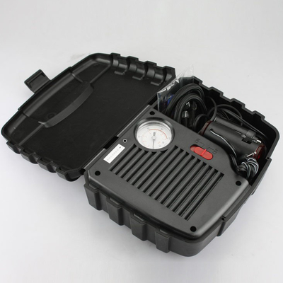 Μαύρο χρώμα 250psi συνεχών 12v φορητό αεροσυμπιεστών που προσαρμόζεται με το ρολόι
