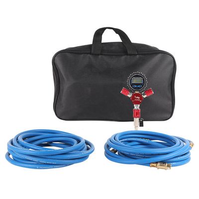 Ψηφιακός μετρητής 4 οδών συλλέκτης αέρα για σύστημα φουσκώματος/ξεφουσκώματος ελαστικών