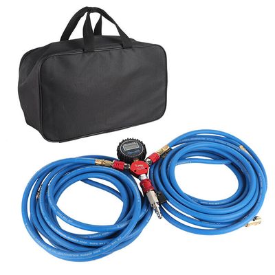 Ψηφιακός μετρητής 4 οδών συλλέκτης αέρα για σύστημα φουσκώματος/ξεφουσκώματος ελαστικών