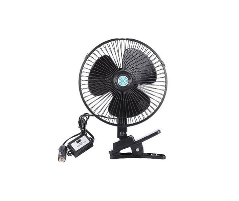 12V / 24V ανεμιστήρας αυτοκινήτων με τη μισή μακριά οικονομικά ενεργή ζωή φρουράς μετάλλων ασφάλειας