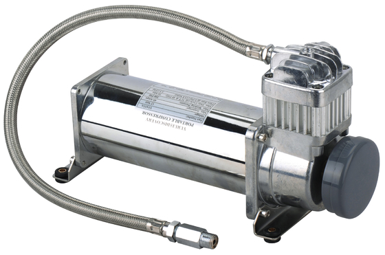 Chrome Car Ride Αεροκίνητη ανάρτηση αντλία Auto tuning Dc 12V Για οχήματα εκτός δρόμου