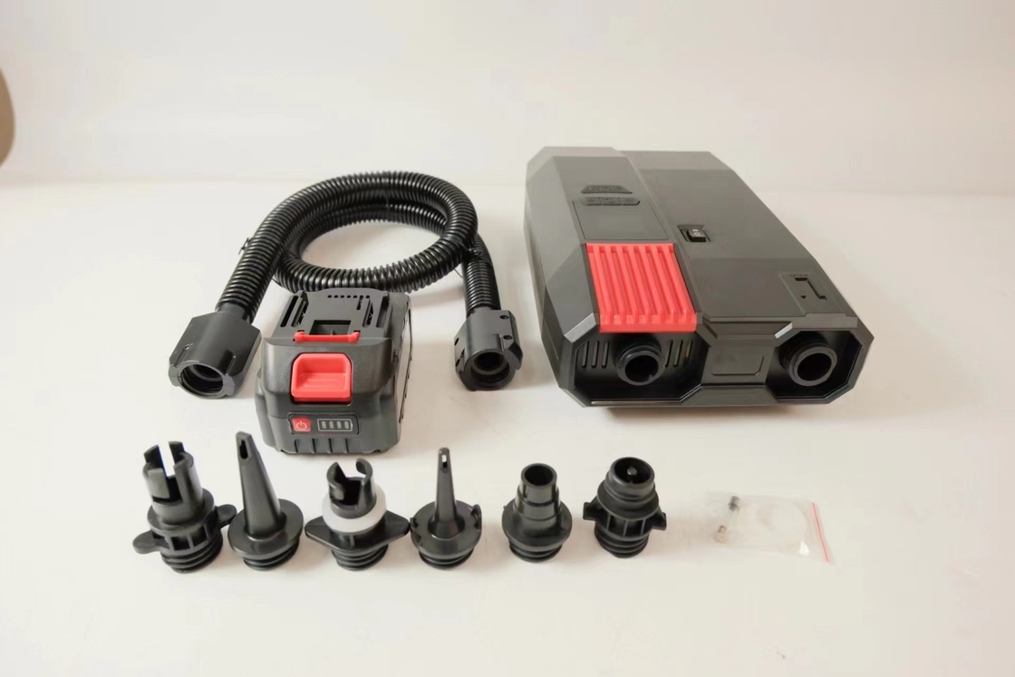 AC110-220V ηλεκτρική ψηφιακή αντλία συμπλήρωσης DC 12V με μπαταρία λιθίου για φούσκωμα πλέου