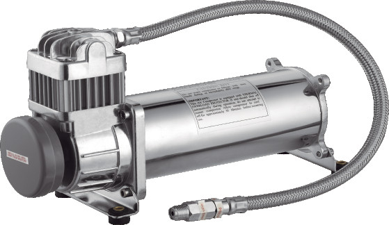 Chrome Car Ride Αεροκίνητη ανάρτηση αντλία Auto tuning Dc 12V Για οχήματα εκτός δρόμου