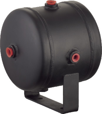 Καλή τιμή. Μαύρη δεξαμενή αεροσυμπιεστών 150 PSI μικρή δεξαμενή αέρα 0,5 γαλονιών  σε απευθείας σύνδεση