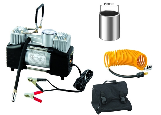 Καλή τιμή. 12V διπλή αντλία 150psi αεροσυμπιεστών οχημάτων Cylider αυτοκινήτων βαρέων καθηκόντων σε απευθείας σύνδεση