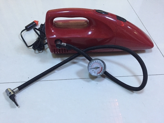 Καλή τιμή. 2 σε 1 ηλεκτρική σκούπα ΣΥΝΕΧΩΝ 12V κόκκινη και κίτρινη φανταχτερή φορητή αυτοκινήτων για το αυτοκίνητο με τον πληθωρισμό Fuction σε απευθείας σύνδεση