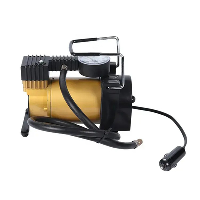 Φορητός μεταλλικός συμπιεστής αέρα DC12v μονοκύλινδρος αυτοκινητοκίνητος ελαστικού φουσκωτή αντλία γρήγορο φούσκωμα