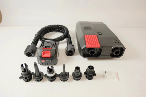 AC110-220V ηλεκτρική ψηφιακή αντλία συμπλήρωσης DC 12V με μπαταρία λιθίου για φούσκωμα πλέου