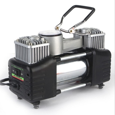 Καλή τιμή. Διπλή αντλία αεροσυμπιεστών 180w 150PSI μετάλλων κυλίνδρων με το ρολόι σε απευθείας σύνδεση