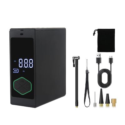 Εξαιρετικά συμπαγής μίνι αεροσυμπιεστής 150 PSI με ροή αέρα 17LPM και 4 προσαρμογείς ακροφυσίων για φούσκωμα υψηλής απόδοσης