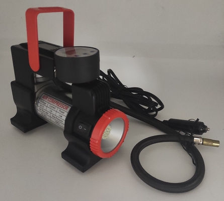 DC12V LED φως φορητό μεταλλικό αεροσυμπιεστή αυτοκινήτου με ψηφιακό μετρητή